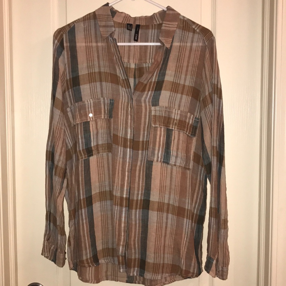 Mango suit button down shirt